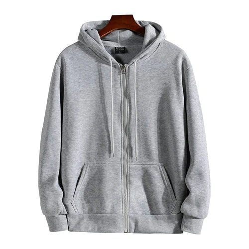 Sweat À Capuche Zippé Homme - Hoodie Ample Sport Décontracté Automne/Hiver SUN N.