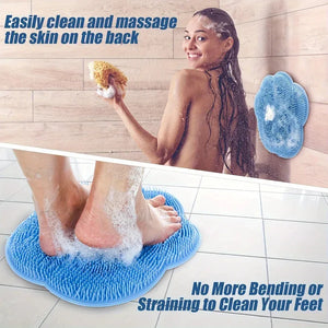 Foot Exfoliating Brush with Suction Cups Dead Skin Remover