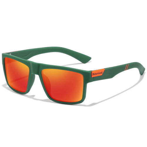 Lunettes de Soleil Polarisées Homme – Style Rétro Monture Carrée, UV400 SUN N.