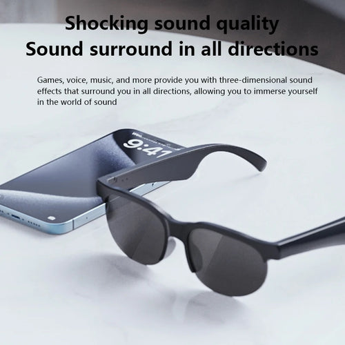 Nouvelles Lunettes Intelligentes 2026 : Traduction IA, Conversation Bluetooth, Enregistrement, Écoute Musicale – Lunettes de Soleil Connectées pour Hommes et Femmes SUN N.