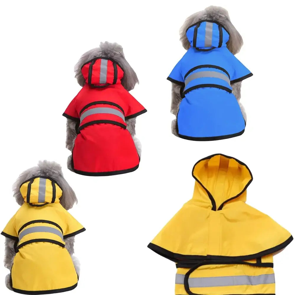 Imperméable réfléchissant pour chien – Couverture complète, coupe-vent, réglable SUN N.