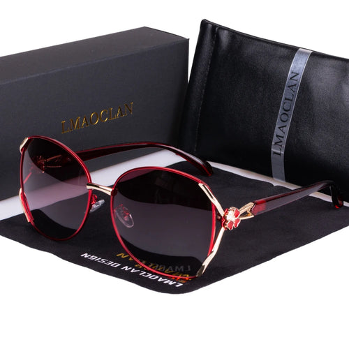 Lunettes de Soleil Polarisées Femme, de luxe, à la mode, Vintage, marque de styliste, oculos gafas, nouvelle collection 2024 SUN N.