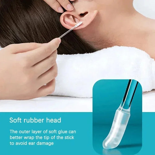 Pelle d’Oreille Collante – Outil Nettoyage Cire Doux & Précis, Alternative Coton-Tige SUN N.