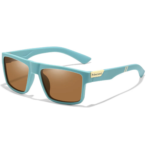 Lunettes de Soleil Polarisées Homme – Style Rétro Monture Carrée, UV400 SUN N.