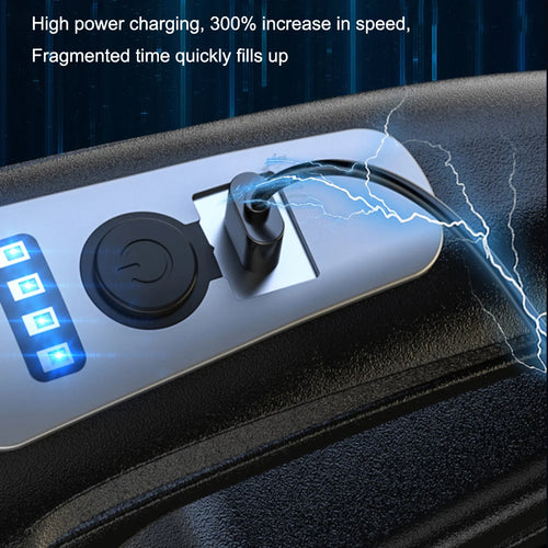 Aspirateur de voiture portable sans fil, rechargeable par USB, aspirateur à main puissant pour voiture, maison, bureau, nettoyage des poils d'animaux SUN N.