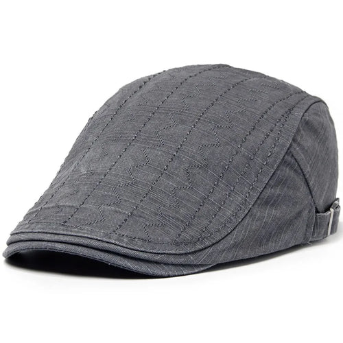 Casquette Gavroche Rétro – Béret Coton Unisexe, Chapeau de Pêche Toutes Saisons SUN N.
