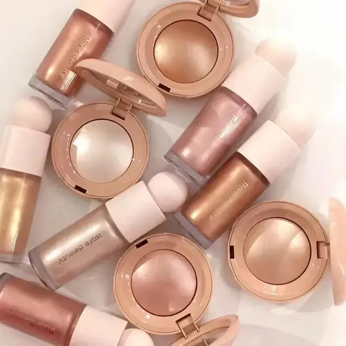 Stick Contour Waterproof Visage packaging displayed with makeup products and swatches on a neutral background.