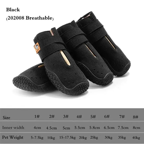 Chaussures d'extérieur pour chien – Imperméables, respirantes et résistantes à l'usure SUN N.