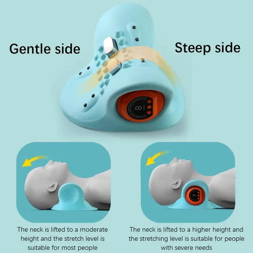 electric neck massager pillow for pain relief