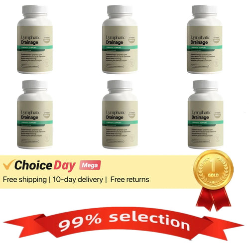 Capsules originales de drainage lymphatique pour une réduction efficace du gonflement et de la ballonnation, stimulation du métabolisme et soutien de la santé thyroïdienne SUN N.