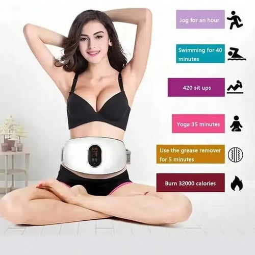 Vibration Abdominal Massager Belt for Waist Toning 
