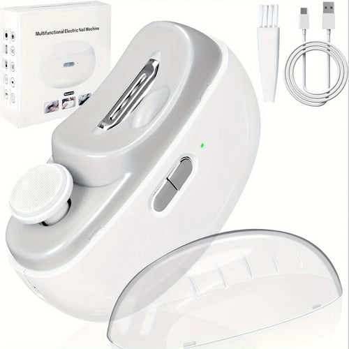 Kit de Soin des Ongles Ultime – Coupe-Ongles Électrique Professionnel SUN N.