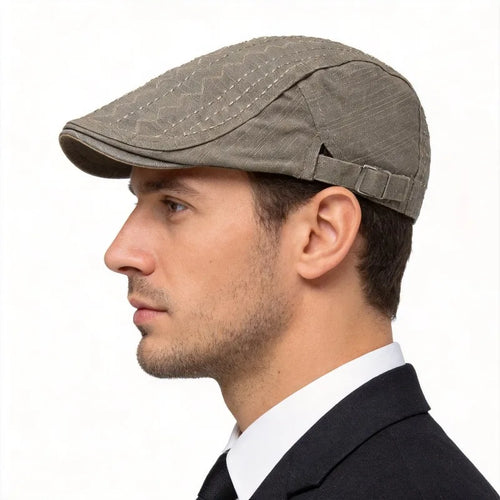Casquette Gavroche Rétro – Béret Coton Unisexe, Chapeau de Pêche Toutes Saisons SUN N.