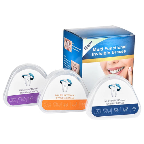 Appareil dentaire en 3 étapes, entraîneur de dents pour adultes, attelle d'alignement orthodontique, correcteur Transparent, accessoires de dentiste SUN N.