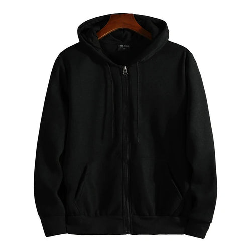 Sweat À Capuche Zippé Homme - Hoodie Ample Sport Décontracté Automne/Hiver SUN N.