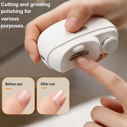 Kit de Soin des Ongles Ultime – Coupe-Ongles Électrique Professionnel SUN N.