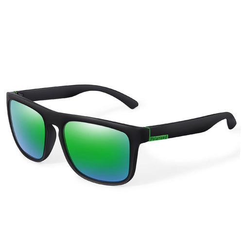 Lunettes de Soleil Polarisées Homme – Style Rétro Monture Carrée, UV400 SUN N.