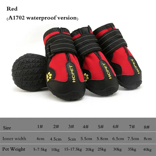 Chaussures d'extérieur pour chien – Imperméables, respirantes et résistantes à l'usure SUN N.