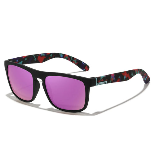 Lunettes de Soleil Polarisées Homme – Style Rétro Monture Carrée, UV400 SUN N.