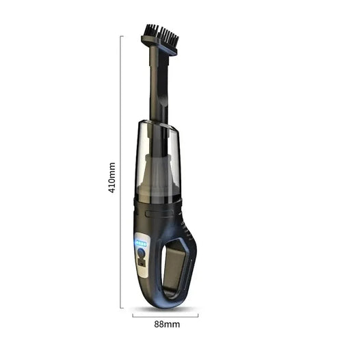 Aspirateur de voiture portable sans fil, rechargeable par USB, aspirateur à main puissant pour voiture, maison, bureau, nettoyage des poils d'animaux SUN N.