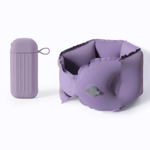 Oreiller de Voyage Gonflable en U – Pliable & Portable SUN N.