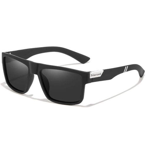 Lunettes de Soleil Polarisées Homme – Style Rétro Monture Carrée, UV400 SUN N.