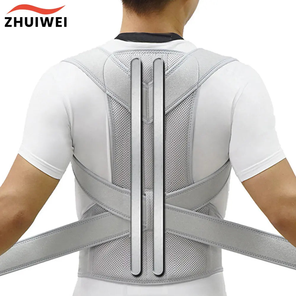 Nouvelle ration de posture du haut du dos, soutien de la clavicule, dos, épaules droites, orthèse, sangle SUN N.