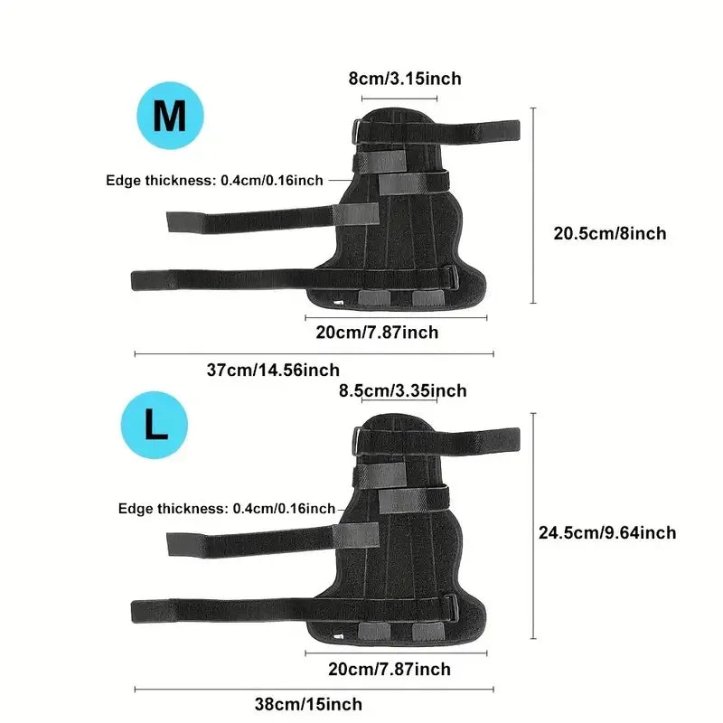 Attelle de doigt Boxer - Support métacarpien et articulations pour auriculaire, annulaire, majeur - Orthèse main droite ou gauche ajustable SUN N.