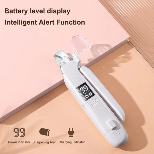 Coupe-ongles électrique 2 en 1 pour animaux de compagnie, avec lumières LED, broyeur de ongles pour animaux de compagnie, coupe-ongles et broyeur pour petits, moyens et grands chiens/chats SUN N.
