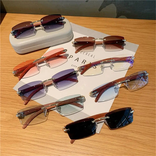 Lunettes de soleil punk sans monture SUN N.