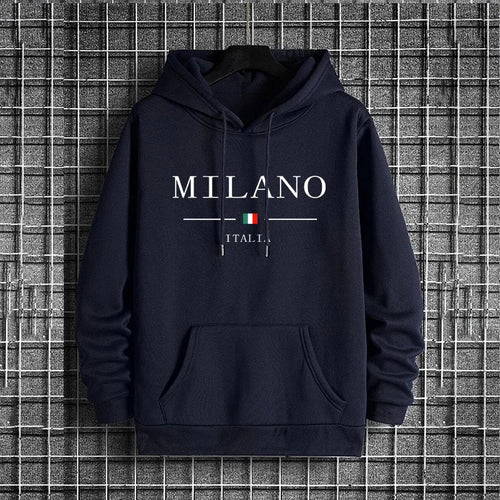 Sweat À Capuche Homme Imprimé - Hoodie Sport Streetwear 2025 SUN N.