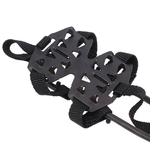 Crampons coordonnants M L pour chaussures, couvre-chaussures, 24 dents, poignées à glace, bottes de randonnée, chaussures d'escalade, pointes d'escalade, 1 paire SUN N.