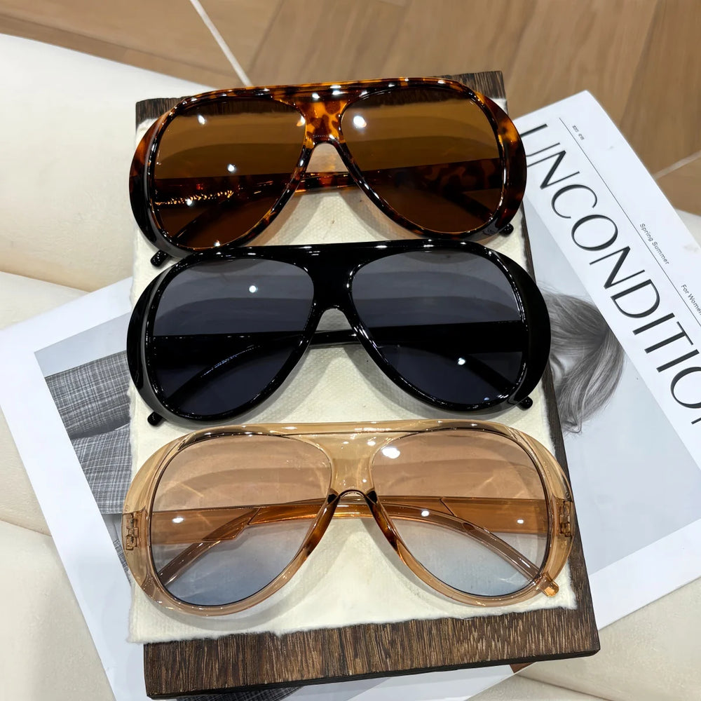 Lunettes de soleil à la mode pour hommes et femmes, style rétro européen et américain, tendance, polyvalentes, protection solaire et anti-UV, 3 pièces SUN N.
