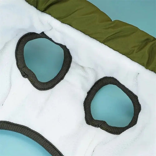 Veste pour chien avec harnais intégré – Manteau hiver chaud et imperméable SUN N.
