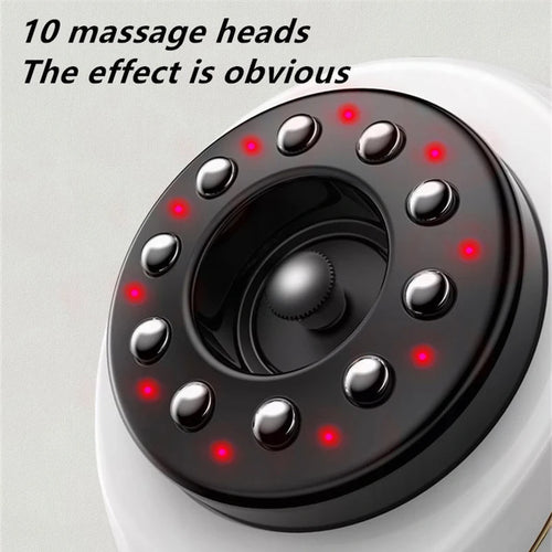 electric cupping massager with heat for body therapy