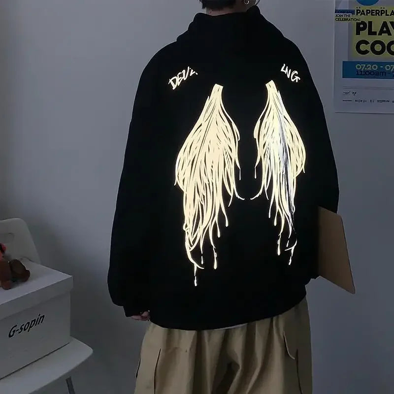 Sweat-shirt Homme à Capuche Streetwear - Graphique Élégant Automne SUN N.