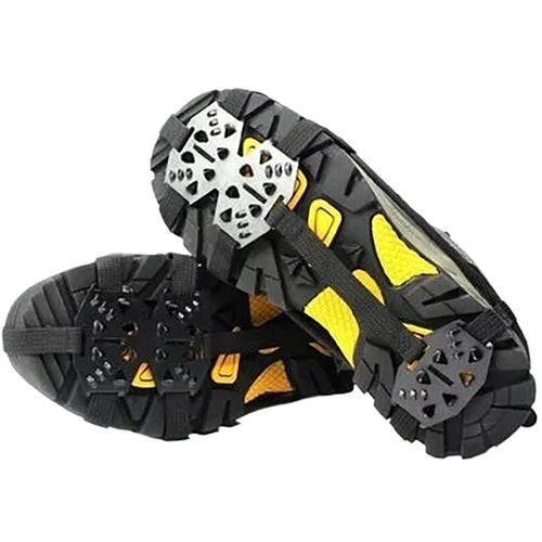Crampons coordonnants M L pour chaussures, couvre-chaussures, 24 dents, poignées à glace, bottes de randonnée, chaussures d'escalade, pointes d'escalade, 1 paire SUN N.