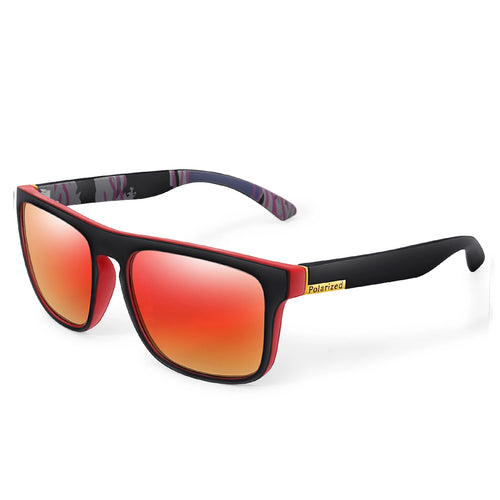 Lunettes de Soleil Polarisées Homme – Style Rétro Monture Carrée, UV400 SUN N.