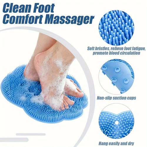 Foot Exfoliating Brush with Suction Cups Dead Skin Remover