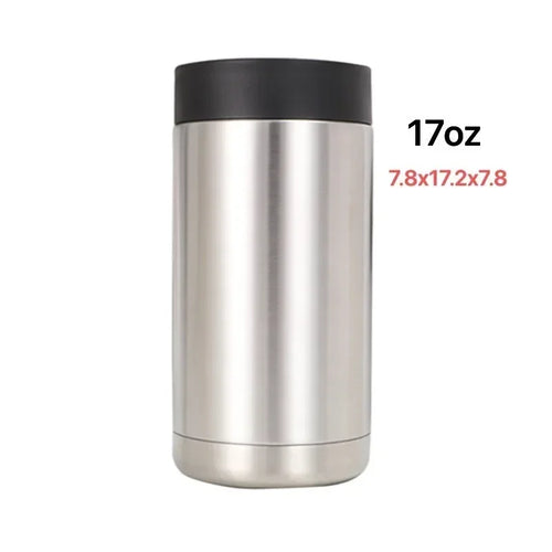 Stainless Steel Can Cooler Vacuum Insulated Beer and Soda Holder