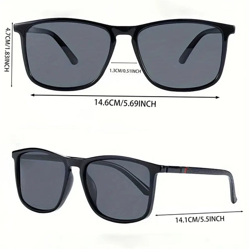 2/3 paires de lunettes de soleil de luxe carrées vintage pour hommes et femmes, idéales pour le cyclisme, la mode, les voyages, la conduite, la pêche, protection UV400 SUN N.