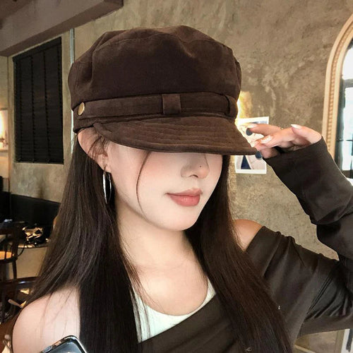 Retro Suede Beret SUN N.