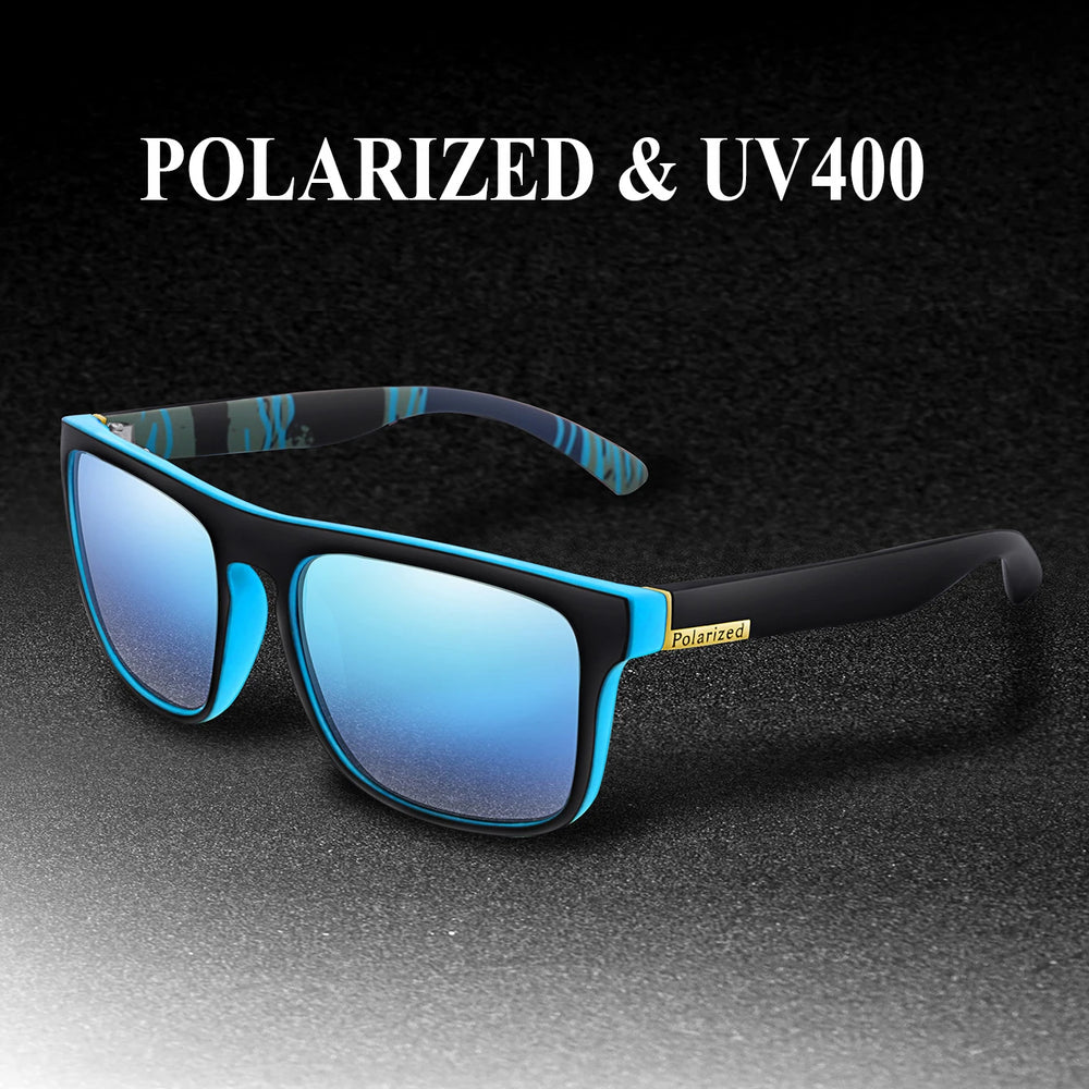 Lunettes de Soleil Polarisées Homme – Style Rétro Monture Carrée, UV400 SUN N.