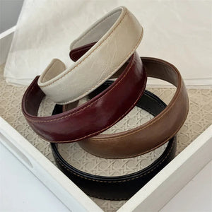 Bandeau en cuir SUN N.