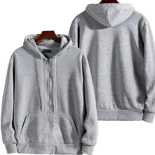 Sweat À Capuche Zippé Homme - Hoodie Ample Sport Décontracté Automne/Hiver SUN N.