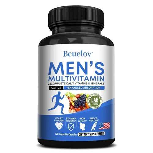 Multivitamines pour Hommes – 22 Vitamines & Minéraux Essentiels SUN N.
