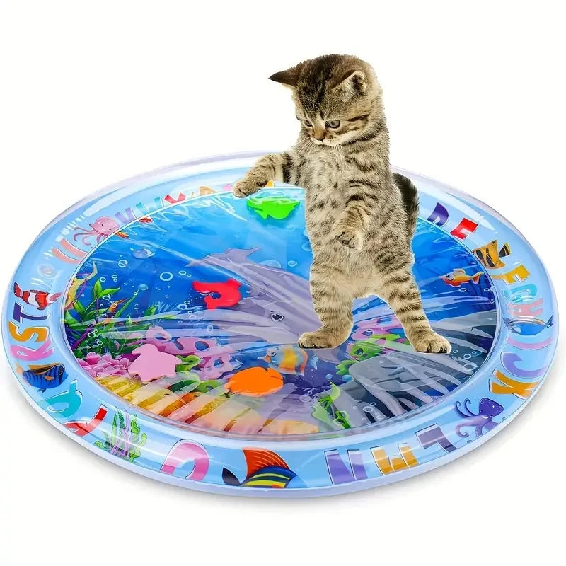 Tapis de Jeu Interactif pour Animaux – Tapis d’Eau Rafraîchissant Anti-Ennui SUN N.