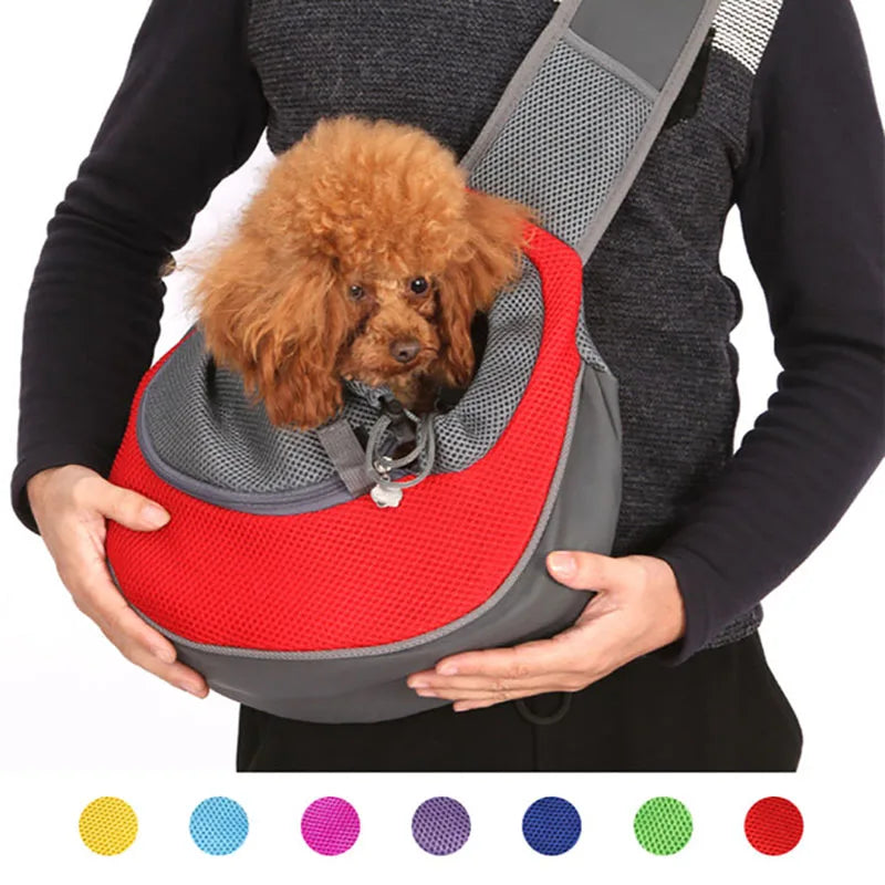 Sac à main en maille Oxford pour animal de compagnie, fourre-tout pour chiot, Electrolux S ou L, chien unique initié, poudres confortables, voyage en plein air, écharpe pour animaux de compagnie SUN N.