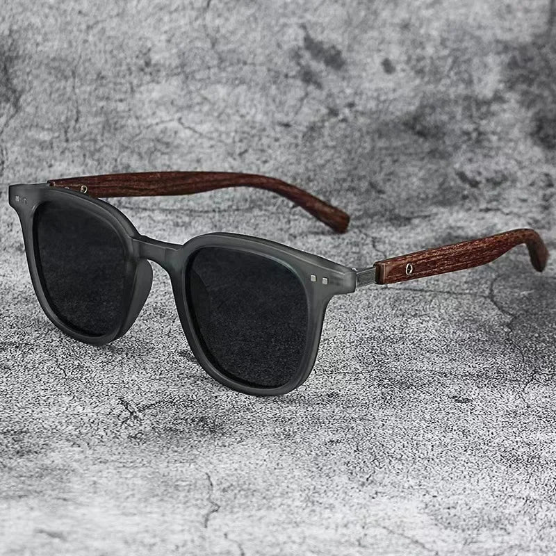 Lunettes de soleil effet bois SUN N.