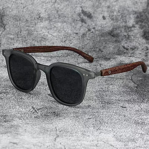 Lunettes de soleil effet bois SUN N.
